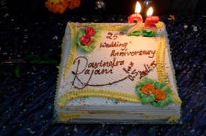 Annniversary cake